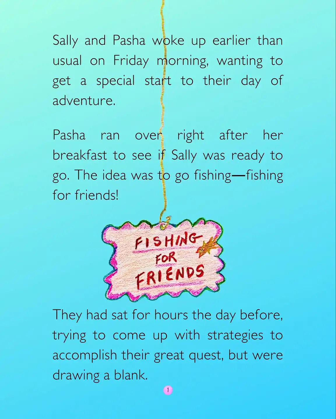 Sally and Pasha Go Fishing for Friends - page 43