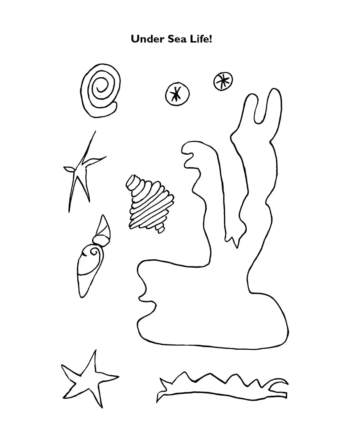 Sally Sea Star Feelings of the heart coloring and activity book - page 20